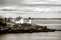 Curtis Island Light -Gritty Look